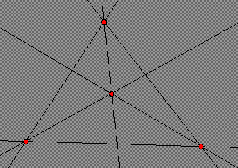 Caso del quadrilatero: trovati 4 punti